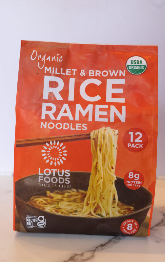 A picture of Rice Ramen in its bag